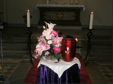 Urnengesteck Calla